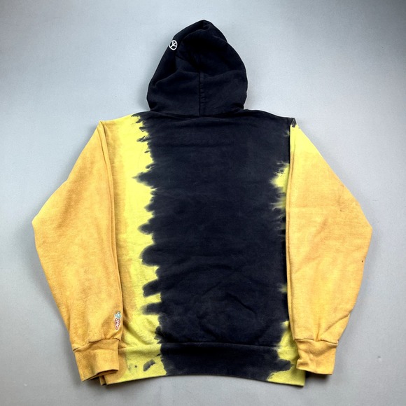 Carrots Babylon Hoodie Sweatshirt Adult Small Black Yellow Anwar Stacked Logo - Picture 4 of 10
